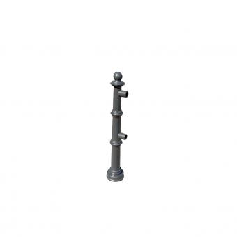End post for top and knee bar